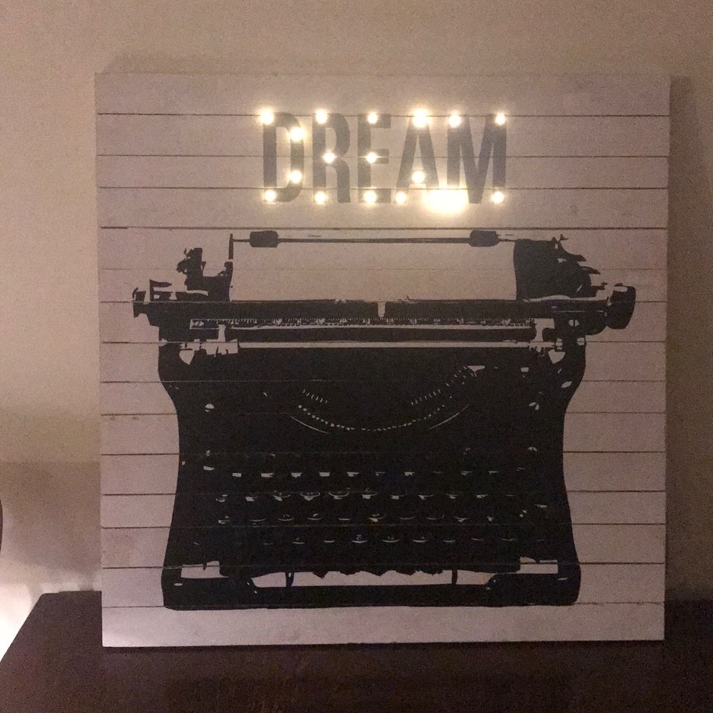 Mercantile Design Real Wood LED wall decor